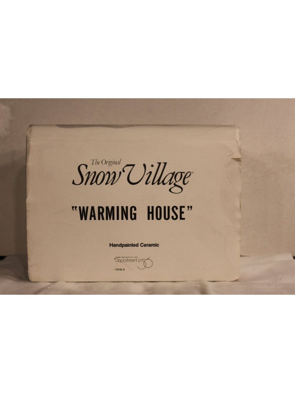 Dept 56 Snow Village - Warming House